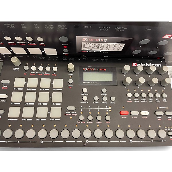 Used Elektron Analog Rytm MKI Drum Machine