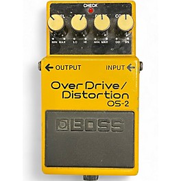 Used BOSS OS2 Overdrive Distortion Effect Pedal