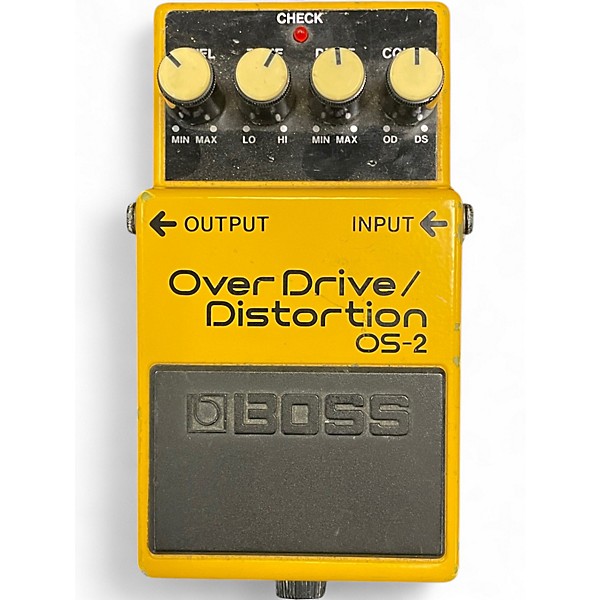 Used BOSS OS2 Overdrive Distortion Effect Pedal