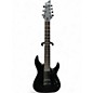 Used Schecter Guitar Research Damien 7 String Matte Black Solid Body Electric Guitar thumbnail