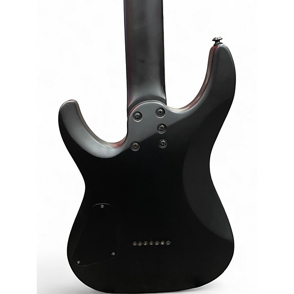 Used Schecter Guitar Research Damien 7 String Matte Black Solid Body Electric Guitar