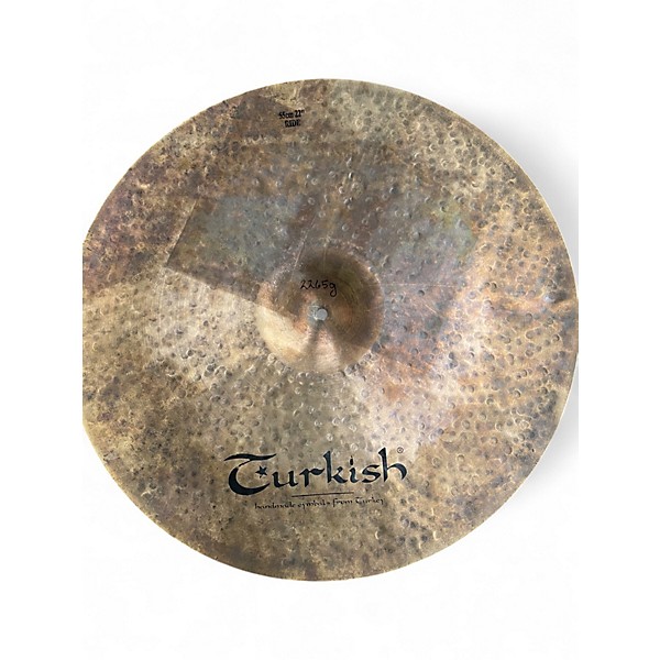 Used Turkish 22in 25th Anniversary Ride Cymbal Cymbal