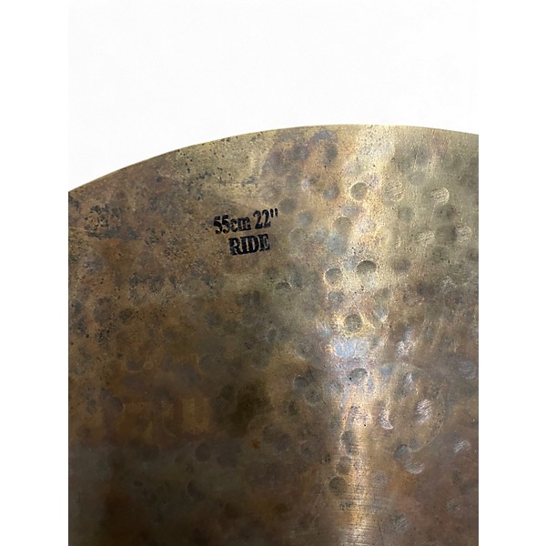 Used Turkish 22in 25th Anniversary Ride Cymbal Cymbal