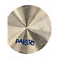 Vintage 1980s Paiste 20in Formula 602 Flat Ride Cymbal