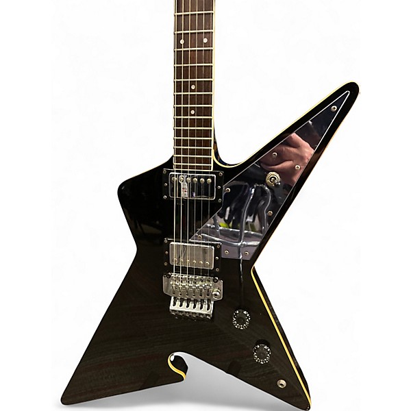 Used Washburn Culprit Black Solid Body Electric Guitar