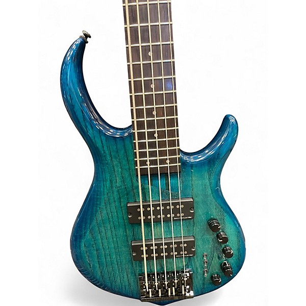 Used Sire Marcus Miller M5 Blue Burst Electric Bass Guitar