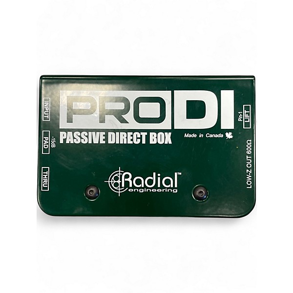 Used Radial Engineering PRO DI PASSIVE DIRECT BOX Direct Box