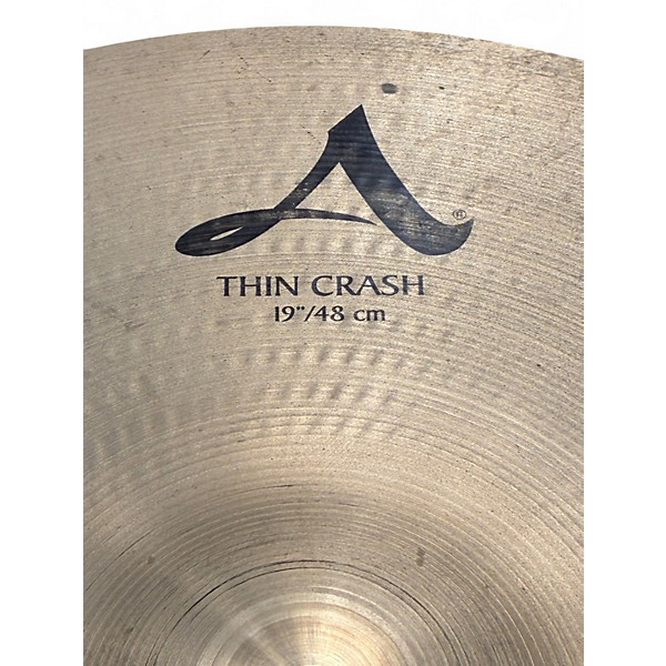 Used Zildjian 19in A Series Thin Crash Cymbal
