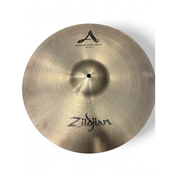 Used Zildjian 18in A Series Medium Thin Crash Cymbal