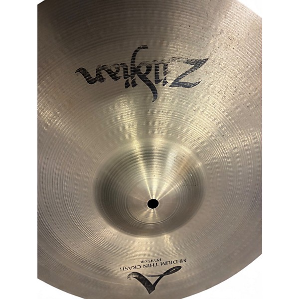 Used Zildjian 18in A Series Medium Thin Crash Cymbal