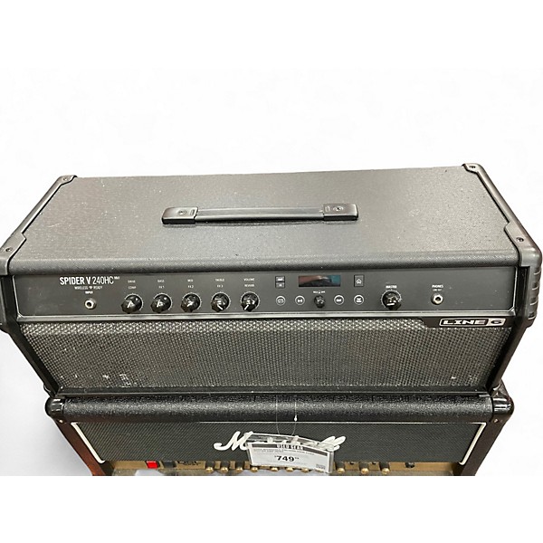 Used Line 6 Spider V 240HC Solid State Guitar Amp Head