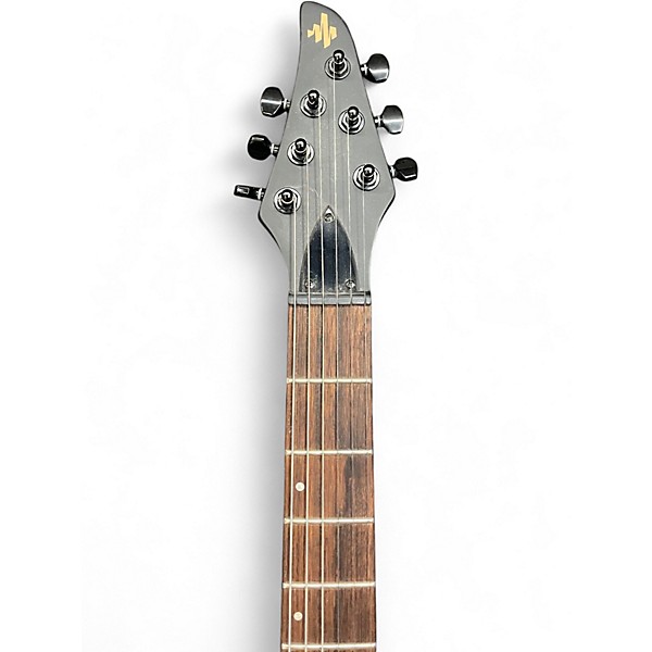 Used Donner DMT100 Matte Black Solid Body Electric Guitar