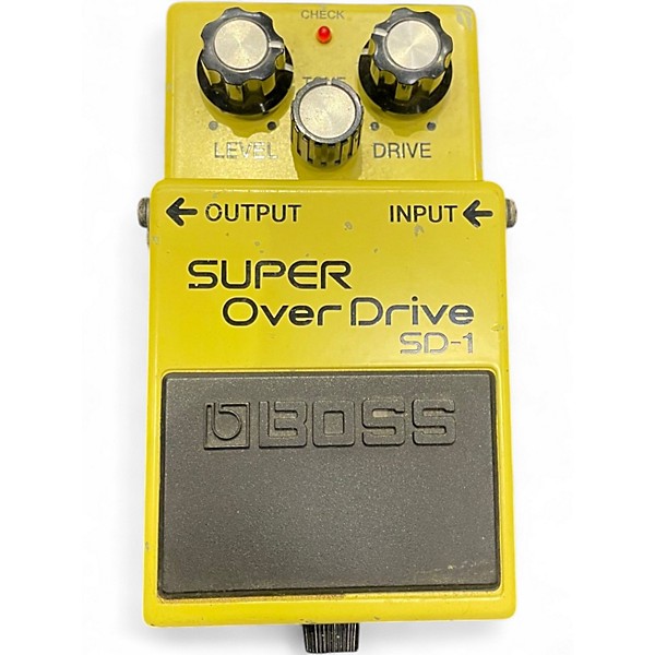 Used BOSS SD1 Super Overdrive Effect Pedal