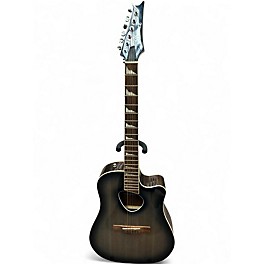 Used Ibanez ALT30 Altstar Blue Burst Acoustic Electric Guitar