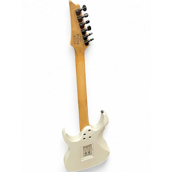 Used Ibanez RG450DXB White Solid Body Electric Guitar