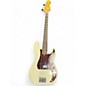 Used 2022 Fender American Professional II Precision Bass Olympic White Electric Bass Guitar thumbnail