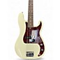 Used 2022 Fender American Professional II Precision Bass Olympic White Electric Bass Guitar
