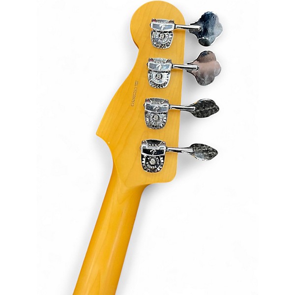 Used 2022 Fender American Professional II Precision Bass Olympic White Electric Bass Guitar