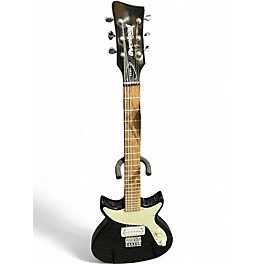 Used First Act BB391 Black and White Solid Body Electric Guitar