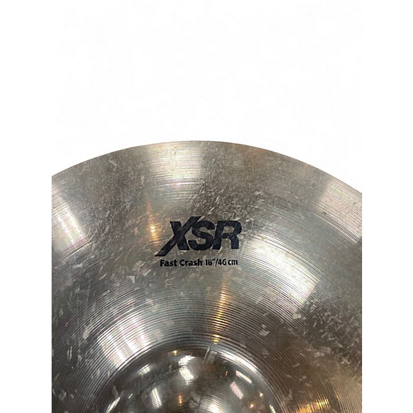 Used SABIAN 18in XSR 18 Fast Crash Cymbal