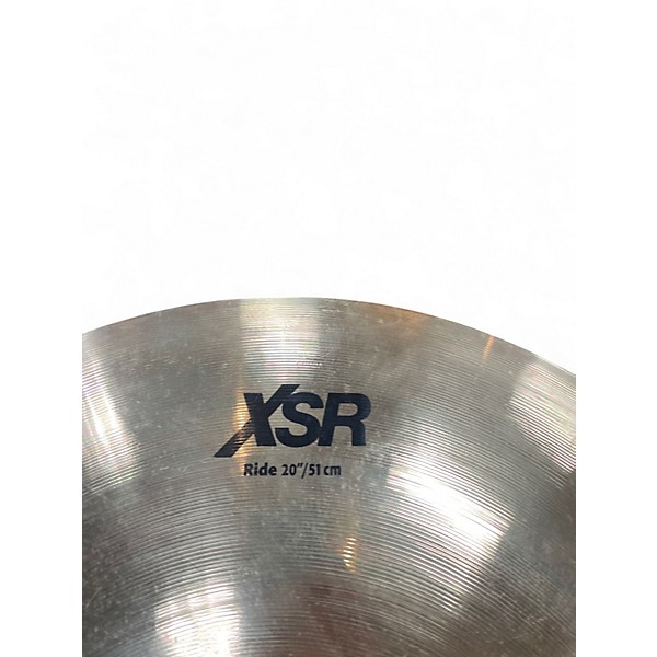 Used SABIAN 20in XSR 20 Ride Cymbal
