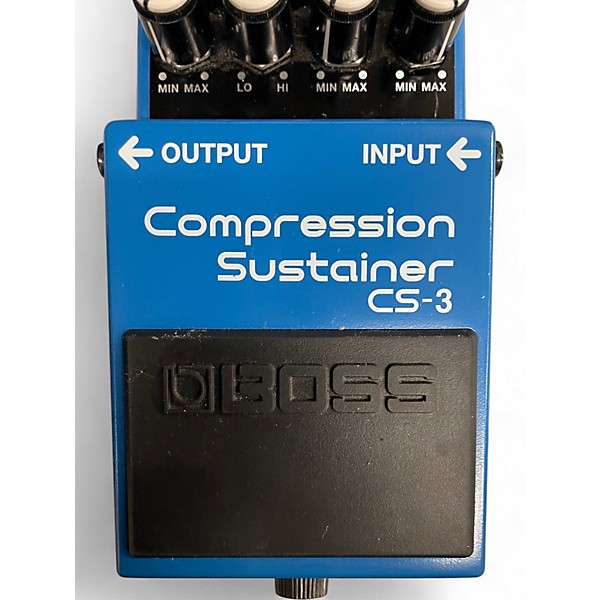 Used BOSS CS3 Compressor Sustainer Effect Pedal