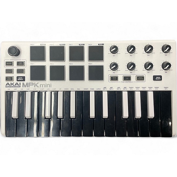 Used Akai Professional MPK Mini MKII MIDI Controller