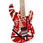 Used EVH Striped Series Red with Black Stripes Solid Body Electric Guitar
