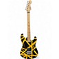 Used EVH Striped Series Bumblebee Black and Yellow Solid Body Electric Guitar thumbnail