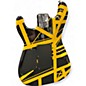 Used EVH Striped Series Bumblebee Black and Yellow Solid Body Electric Guitar