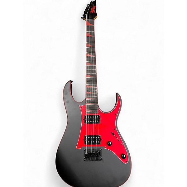 Used Ibanez GRG131 gio rg Black Solid Body Electric Guitar