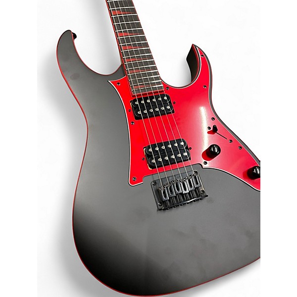 Used Ibanez GRG131 gio rg Black Solid Body Electric Guitar