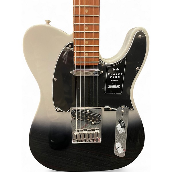 Used 2022 Fender Player Plus Telecaster Silver Smoke Solid Body Electric Guitar