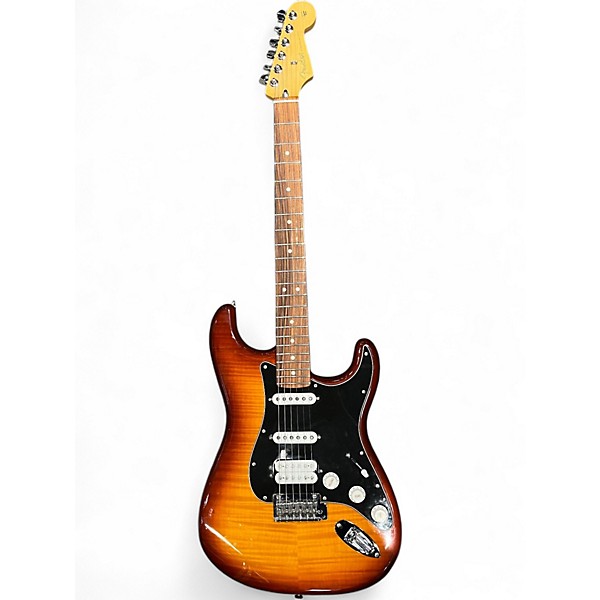 Used Fender Player Stratocaster HSS Plus Top Tobacco Sunburst Solid Body Electric Guitar