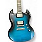 Used Epiphone SG Prophecy Custom GX Blue Burst Solid Body Electric Guitar