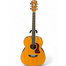 Used Washburn HG75SEG Natural Acoustic Electric Guitar