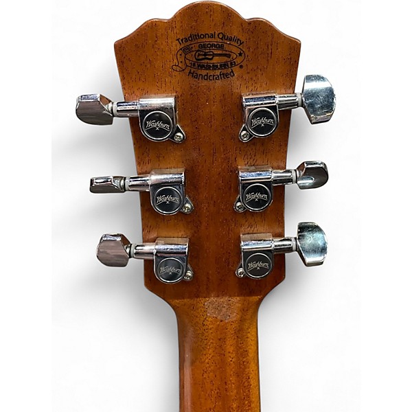Used Washburn HG75SEG Natural Acoustic Electric Guitar
