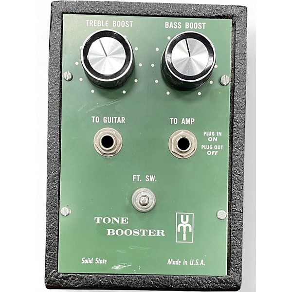 Vintage 1960s UMI TONE BOOSTER Effect Pedal