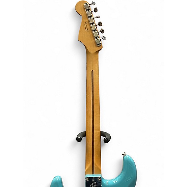 Used Fender Player II Stratocaster Aquatone Blue Solid Body Electric Guitar