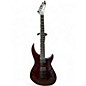 Used ESP Ltd H3-1000 Deluxe Transparent black cherry Solid Body Electric Guitar thumbnail