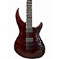 Used ESP Ltd H3-1000 Deluxe Transparent black cherry Solid Body Electric Guitar
