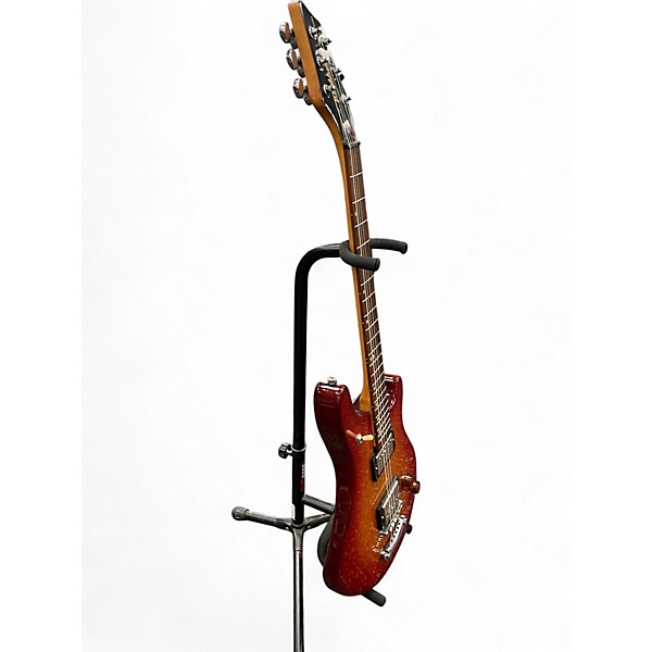 Used Washburn bt-2 maverick series Cherry Sunburst Solid Body Electric Guitar