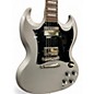 Used Gibson SG Standard Silver Sparkle Solid Body Electric Guitar