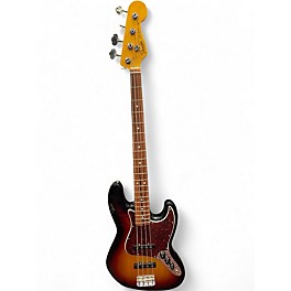 Used 2017 Fender Classic Series '60s Jazz Bass Lacquer 3 Color Sunburst Electric Bass Guitar