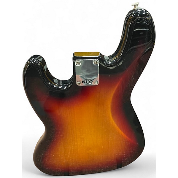 Used 2017 Fender Classic Series '60s Jazz Bass Lacquer 3 Color Sunburst Electric Bass Guitar