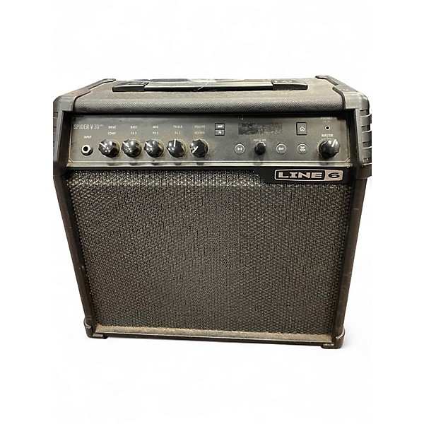 Used Line 6 Spider V 30 1x8 Guitar Combo Amp