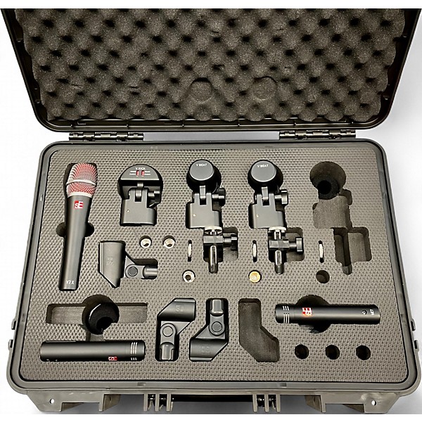 Used sE Electronics V Pack club standard Drum Microphone