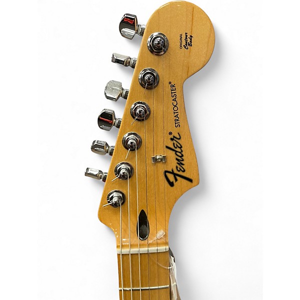 Used Fender Standard Stratocaster Black Solid Body Electric Guitar