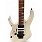 Used Ibanez RG450DXBL Left handed White Solid Body Electric Guitar