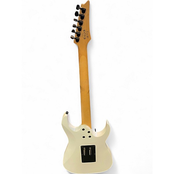 Used Ibanez RG450DXBL Left handed White Solid Body Electric Guitar